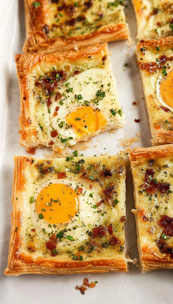 Puff Pastry Egg Tarts