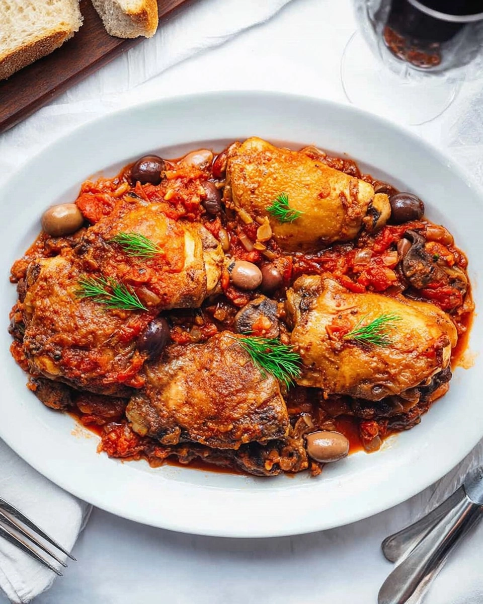 Slow Cooker Chicken Cacciatore