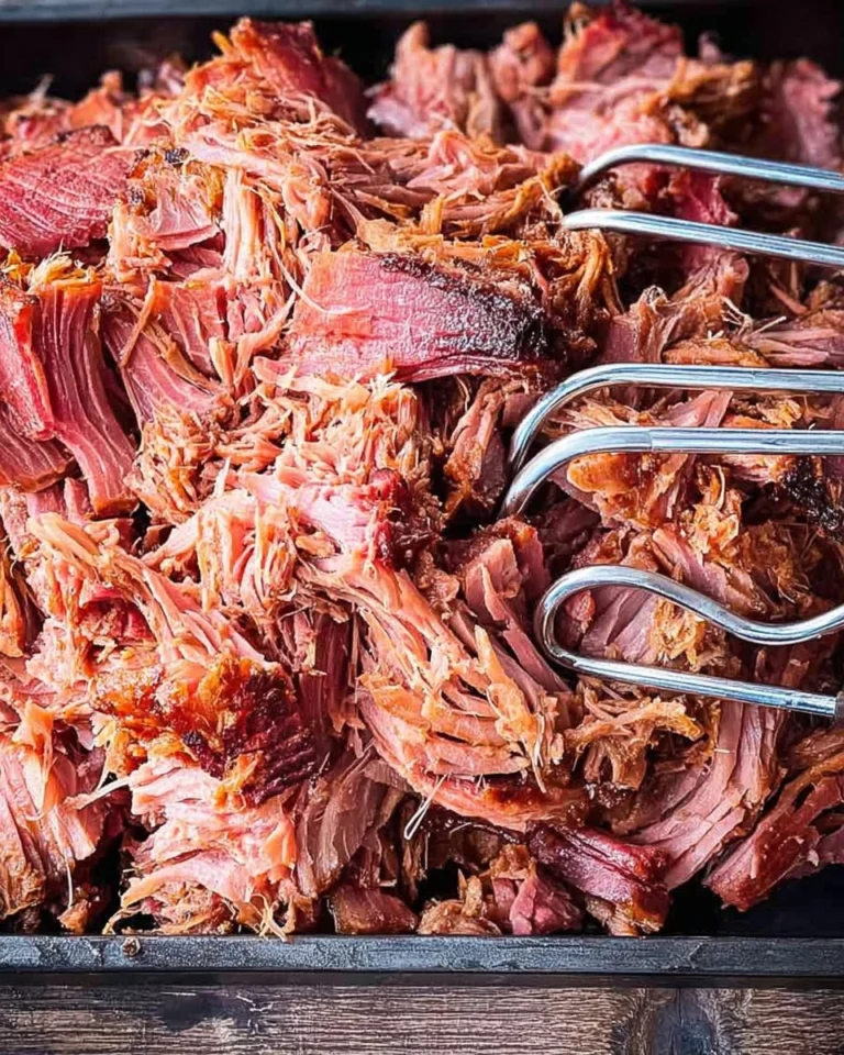 Smoked-Pulled-Ham-Recipe