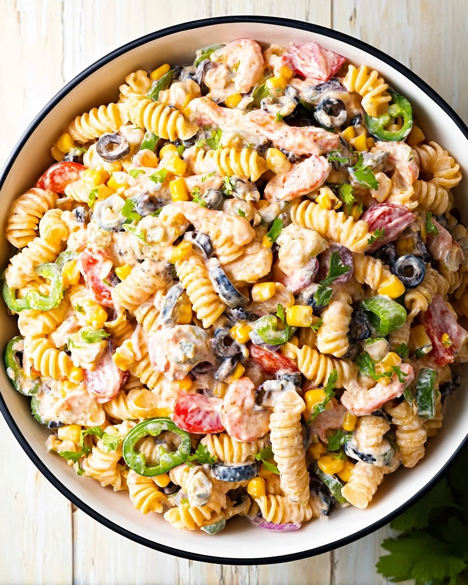 Southwest Ranch Pasta Salad