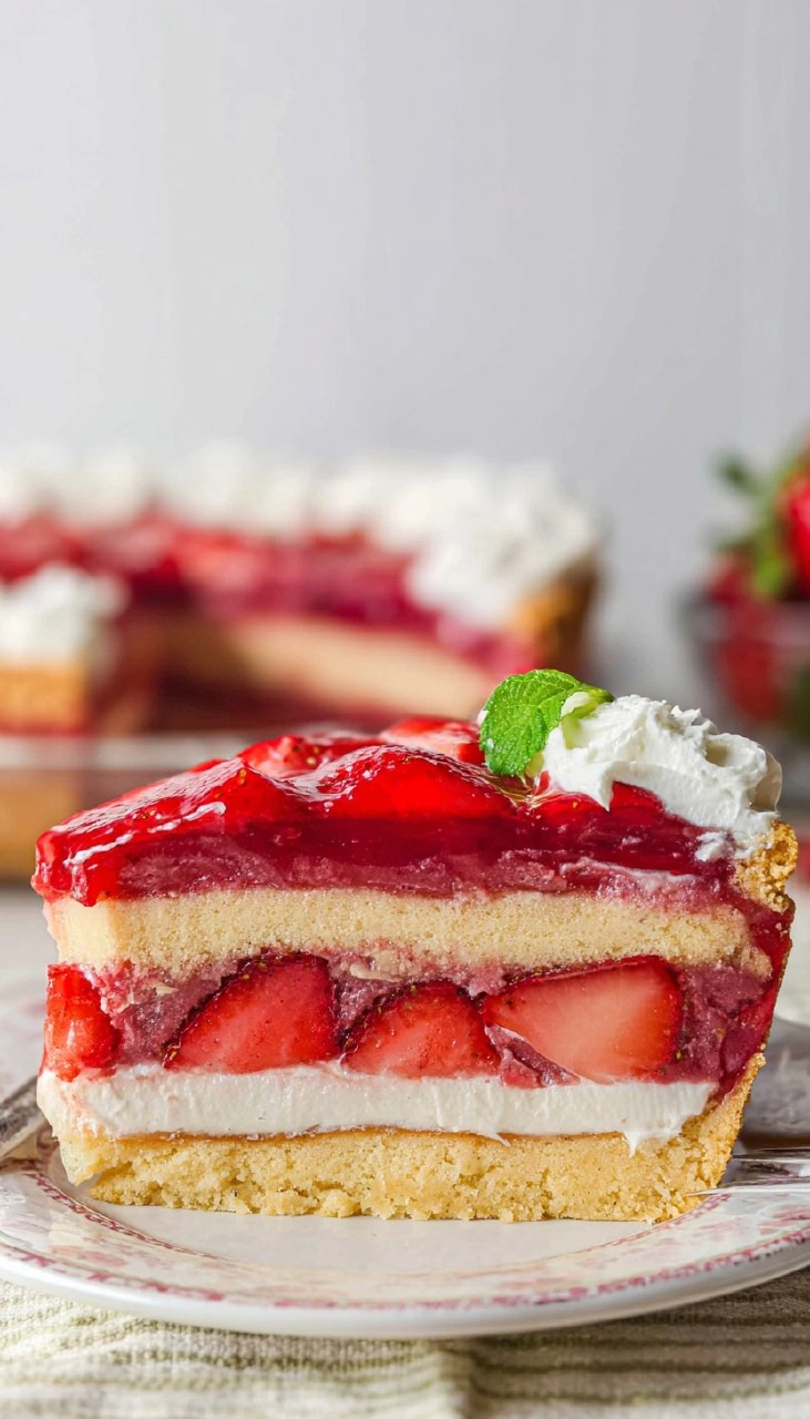 Strawberry Shortcake Pie 5 Strawberry Shortcake Pie