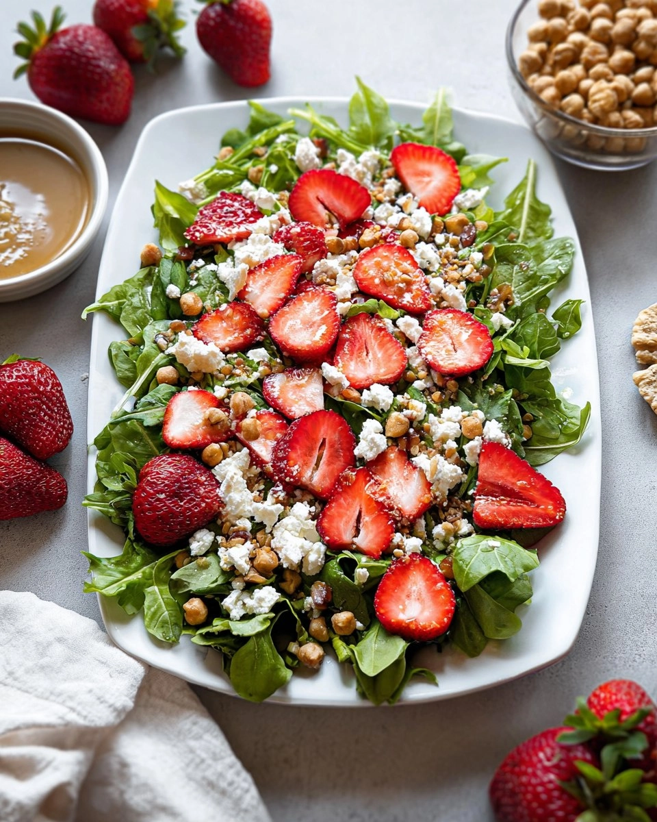 Strawberry and Goat Cheese Salad