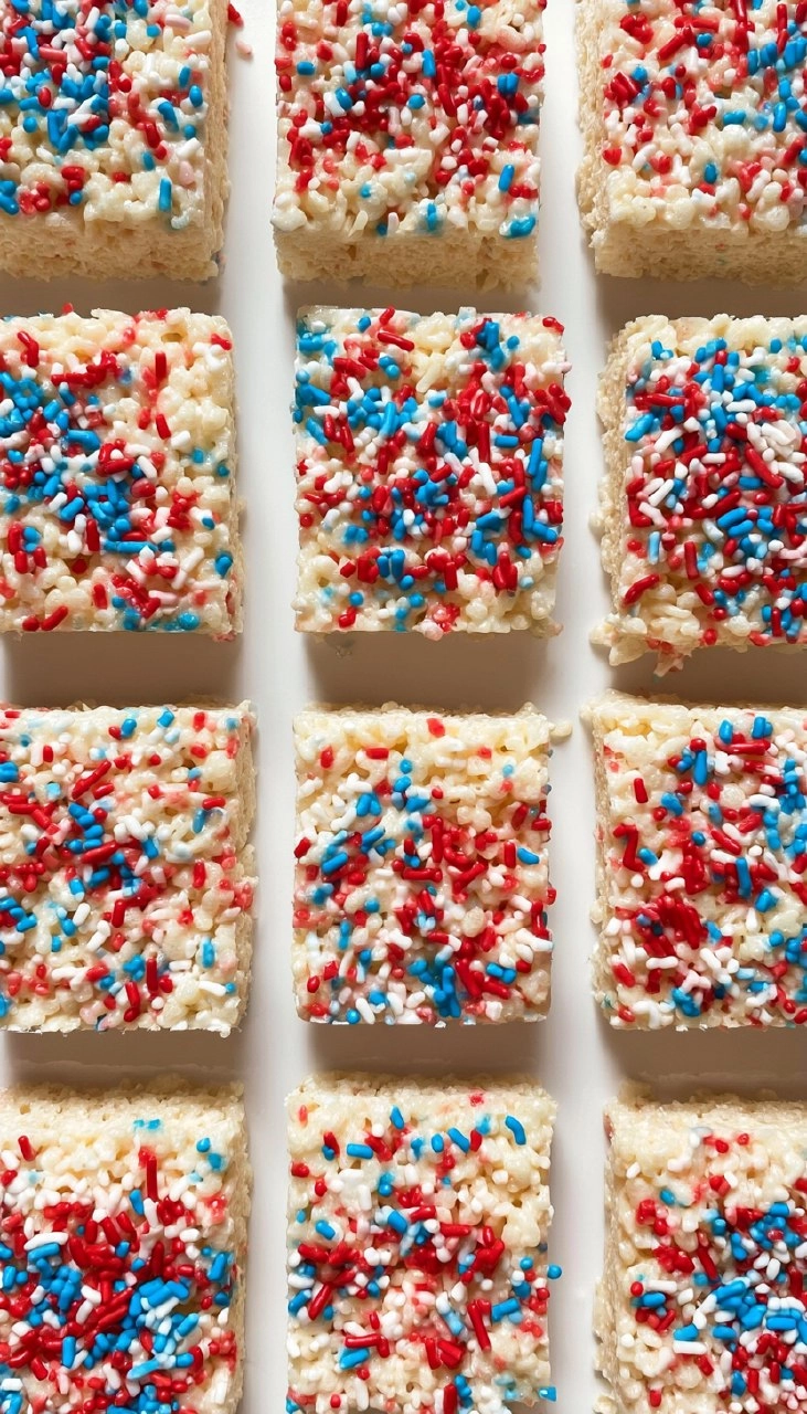 4th of July Rice Krispie Treats