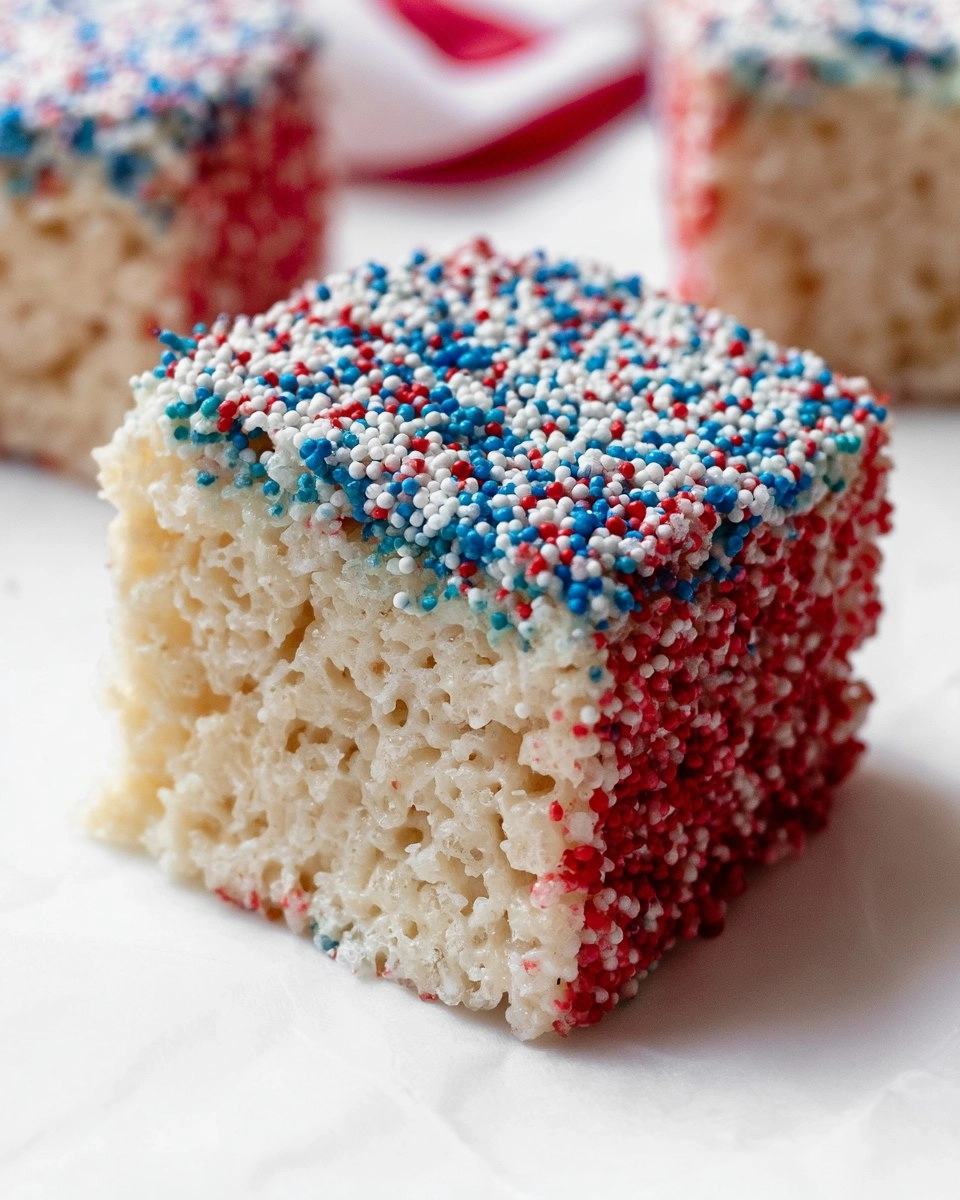4th of July Rice Krispie Treats