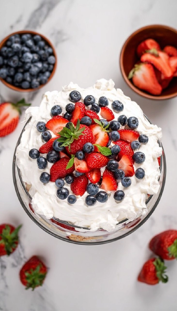 4th of July Trifle 81 4th of July Trifle
