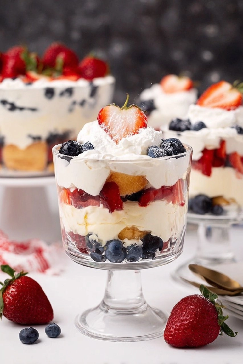 4th of July Trifle 83 4th of July Trifle