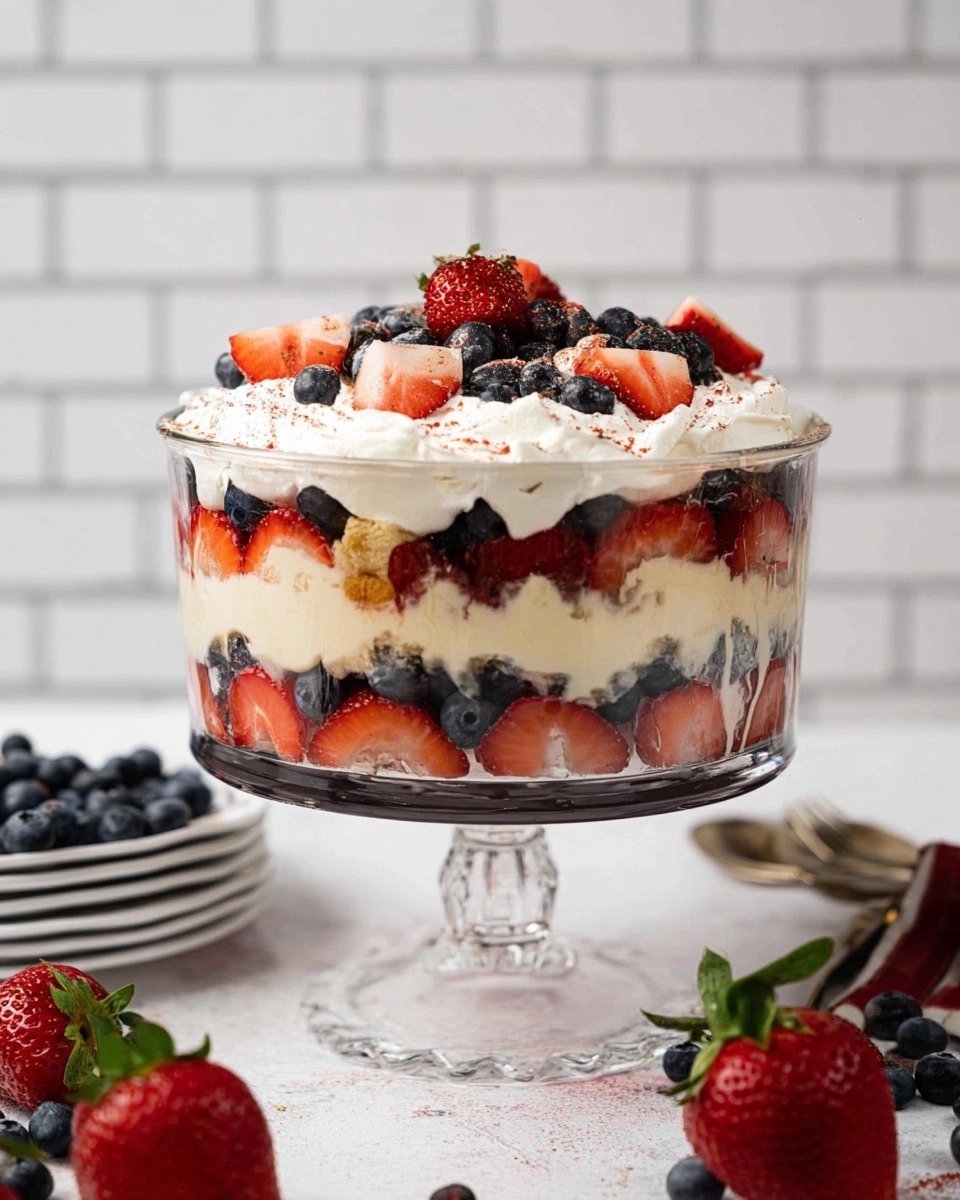 4th of July Trifle 82 4th of July Trifle
