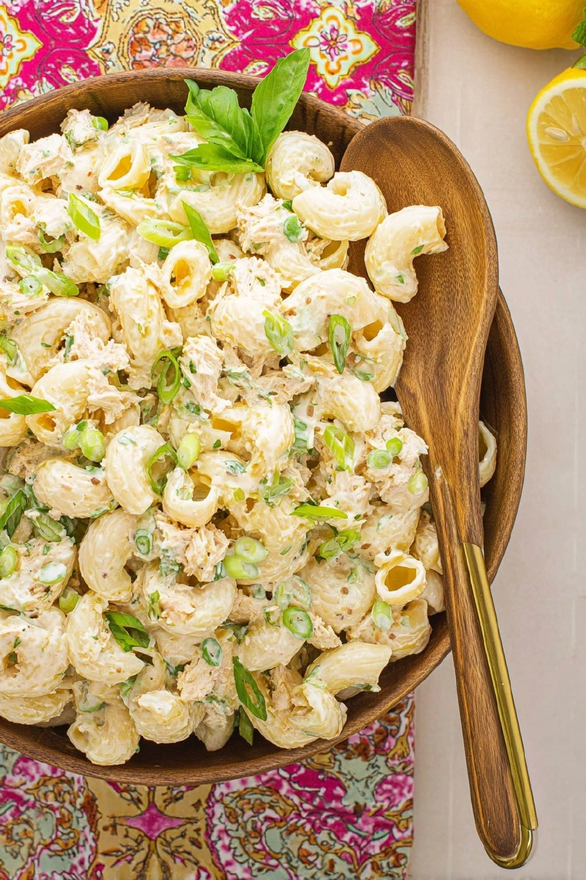 Classic Tuna Macaroni Salad with Fresh Dill 87 Classic Tuna Macaroni Salad with Fresh Dill