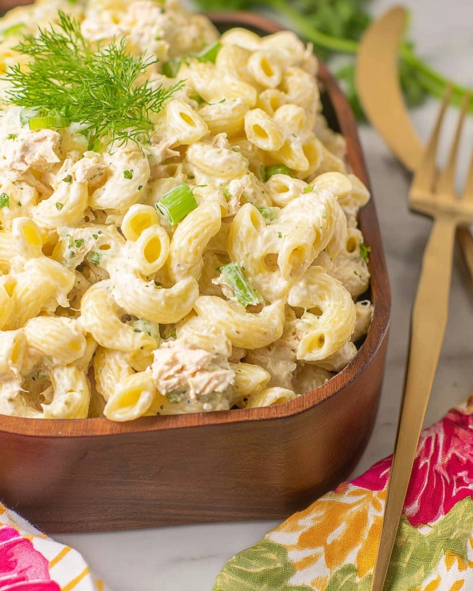 Classic Tuna Macaroni Salad with Fresh Dill 86 Classic Tuna Macaroni Salad with Fresh Dill