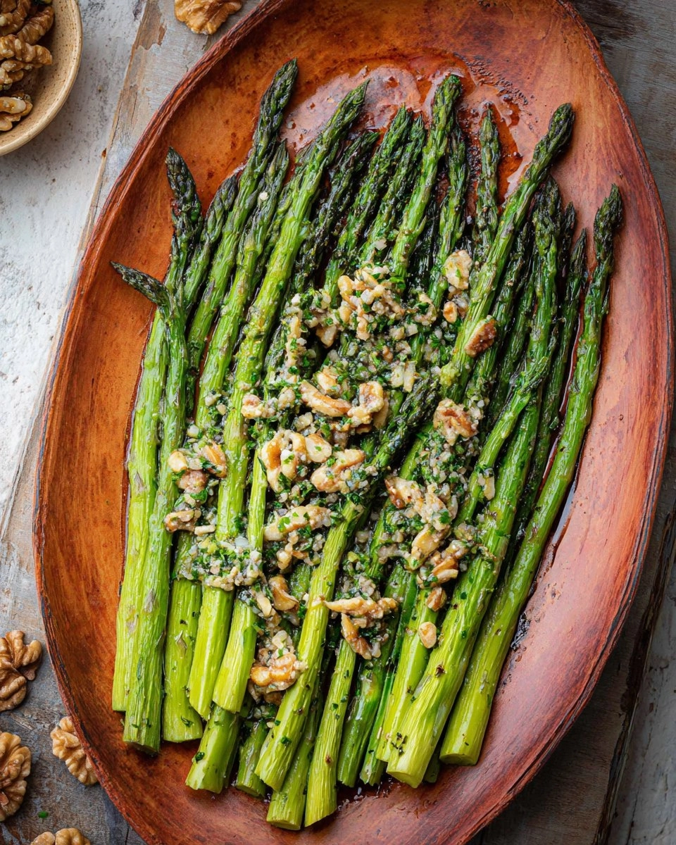 Grilled Asparagus with Anchovy Walnut Salsa 58 Grilled Asparagus with Anchovy Walnut Salsa