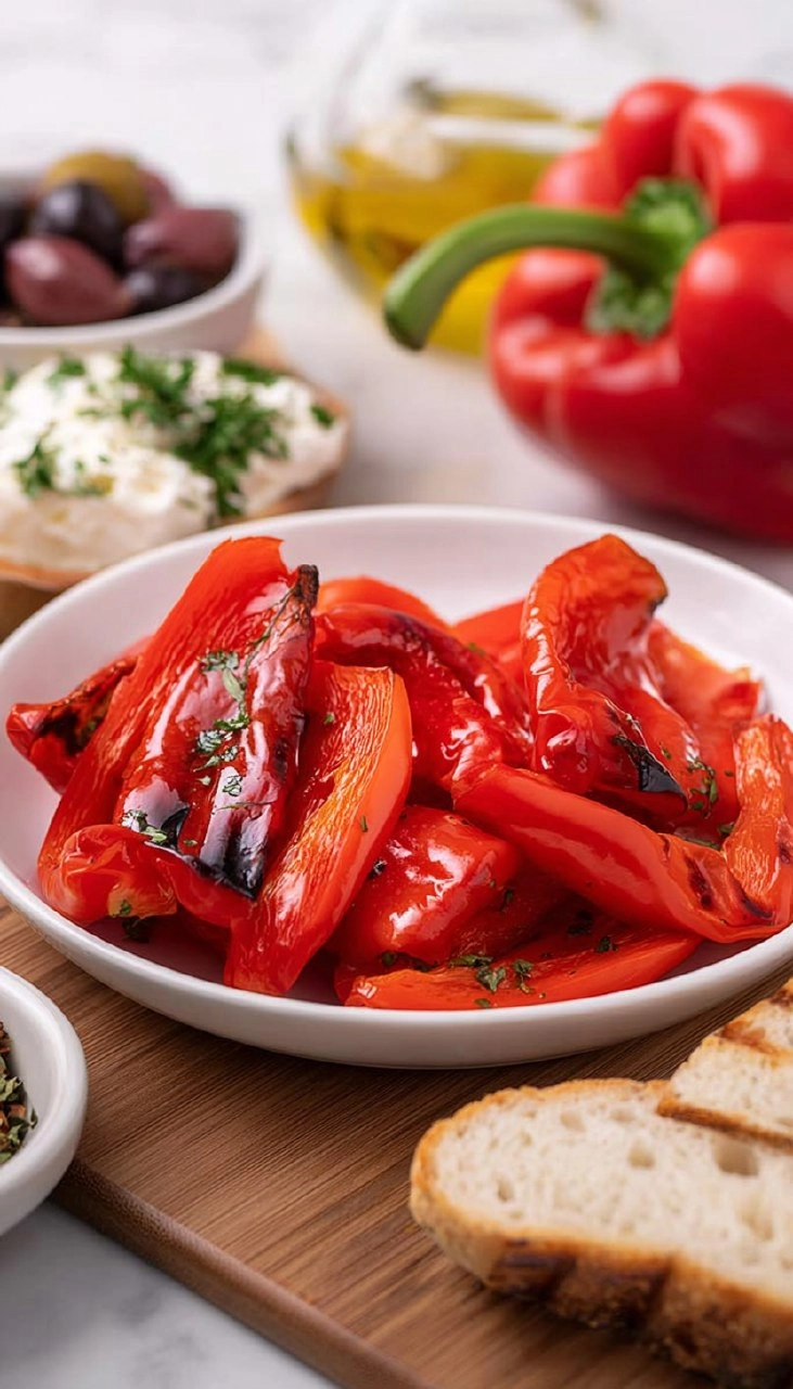 Grilled-Red-Peppers-Recipe