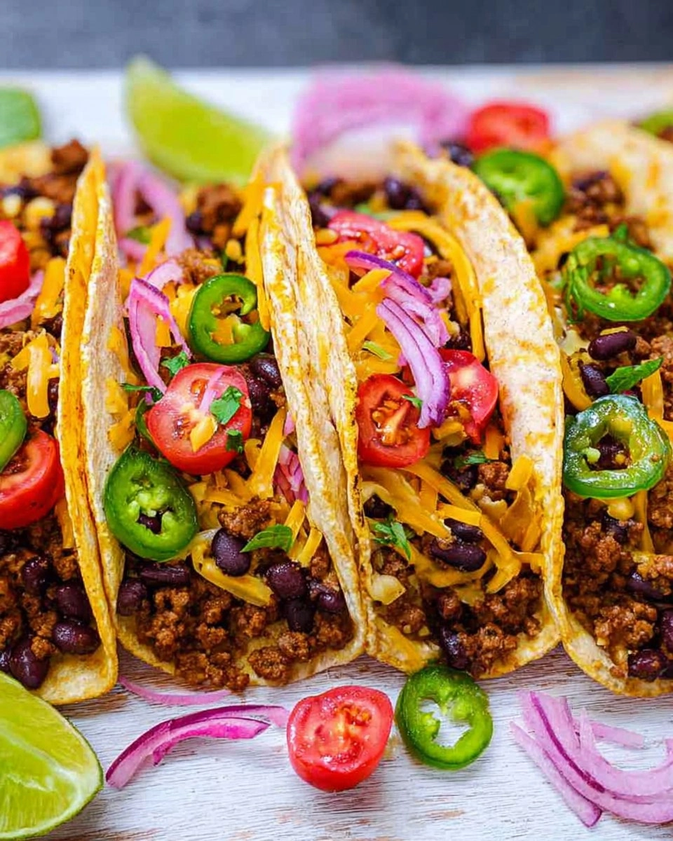 Ground Beef Tacos with Pickled Red Onion 114 Ground Beef Tacos with Pickled Red Onion