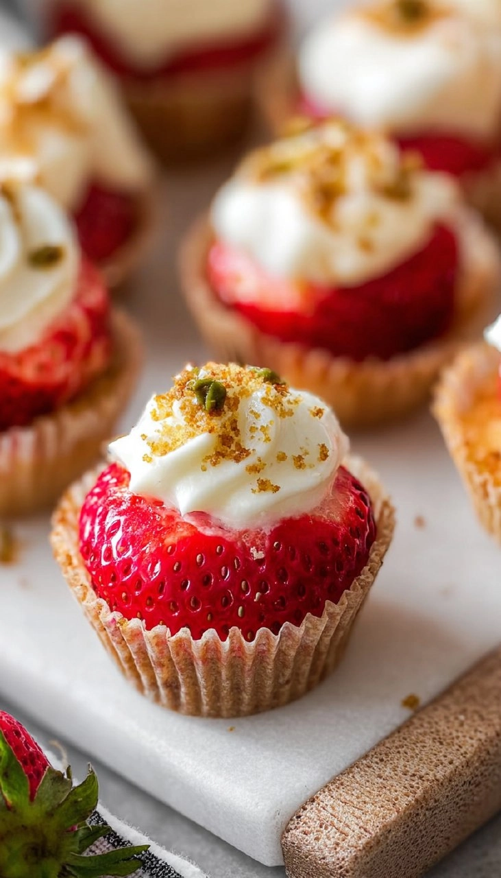 High-Protein-Cheesecake-Stuffed-Strawberries-Recipe