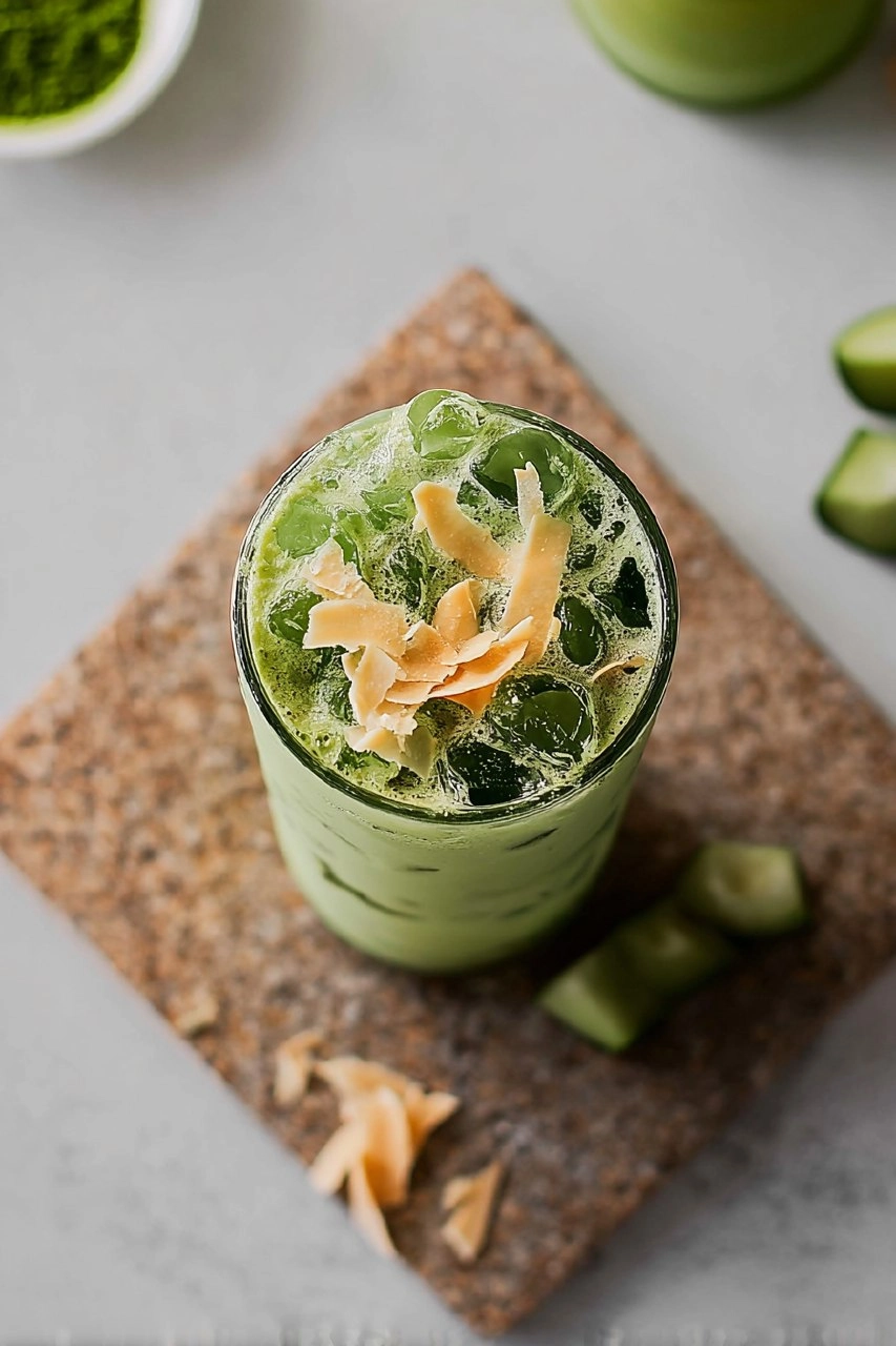 Iced Protein Coconut Matcha Latte 59 Iced Protein Coconut Matcha Latte