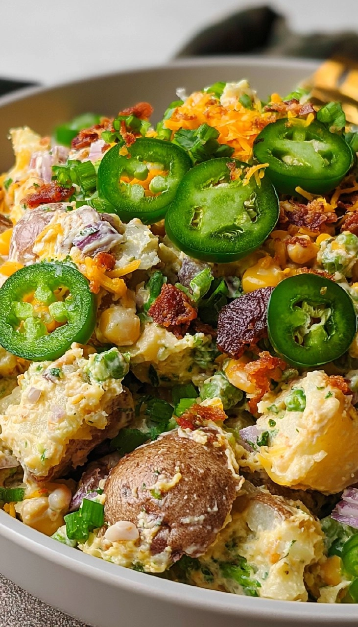 Jalepeno Popper Potato Salad