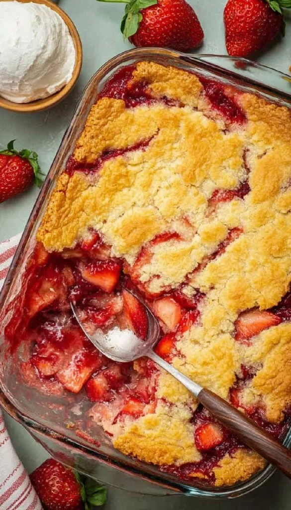 Strawberry-Dump-Cake-Recipe