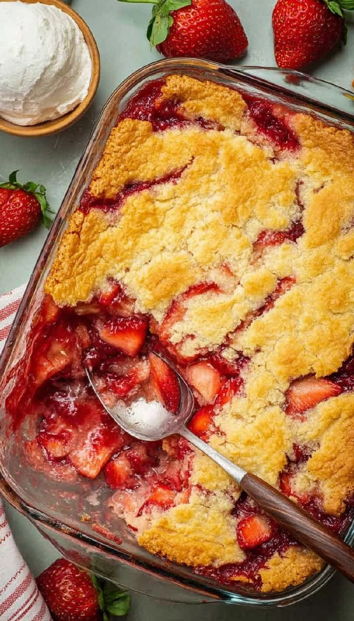 Strawberry-Dump-Cake-Recipe