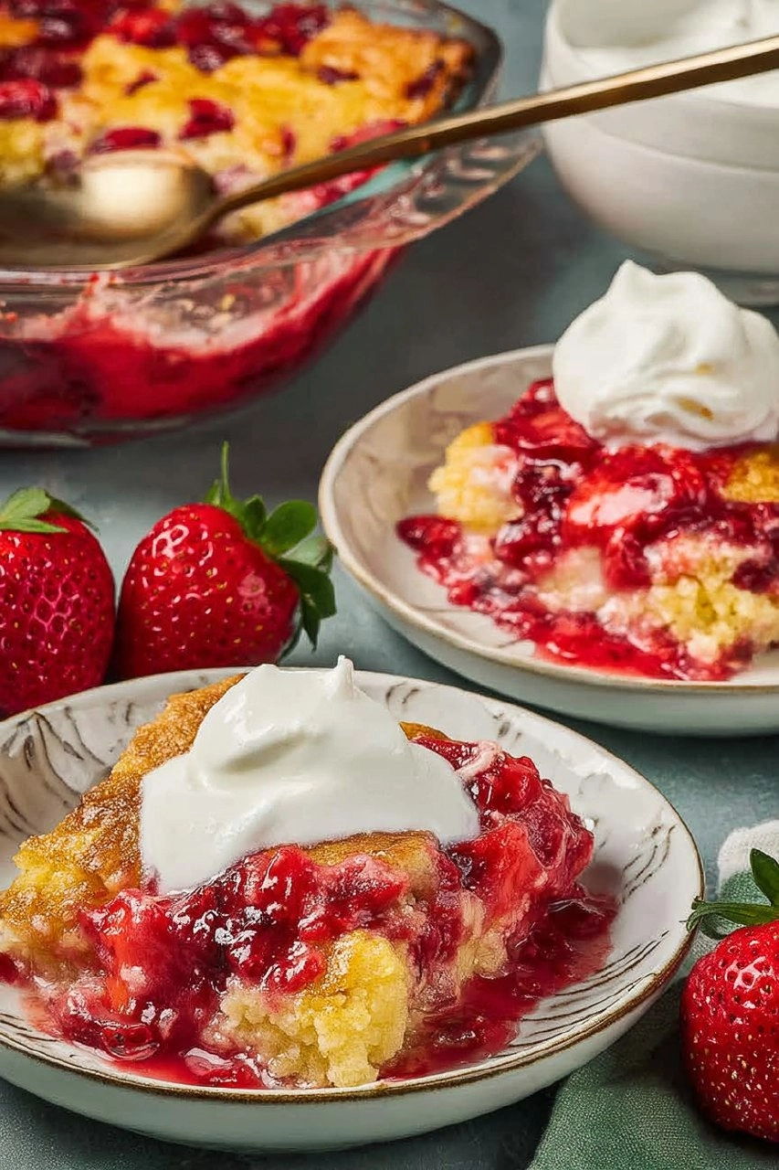 Strawberry Dump Cake 59 Strawberry Dump Cake